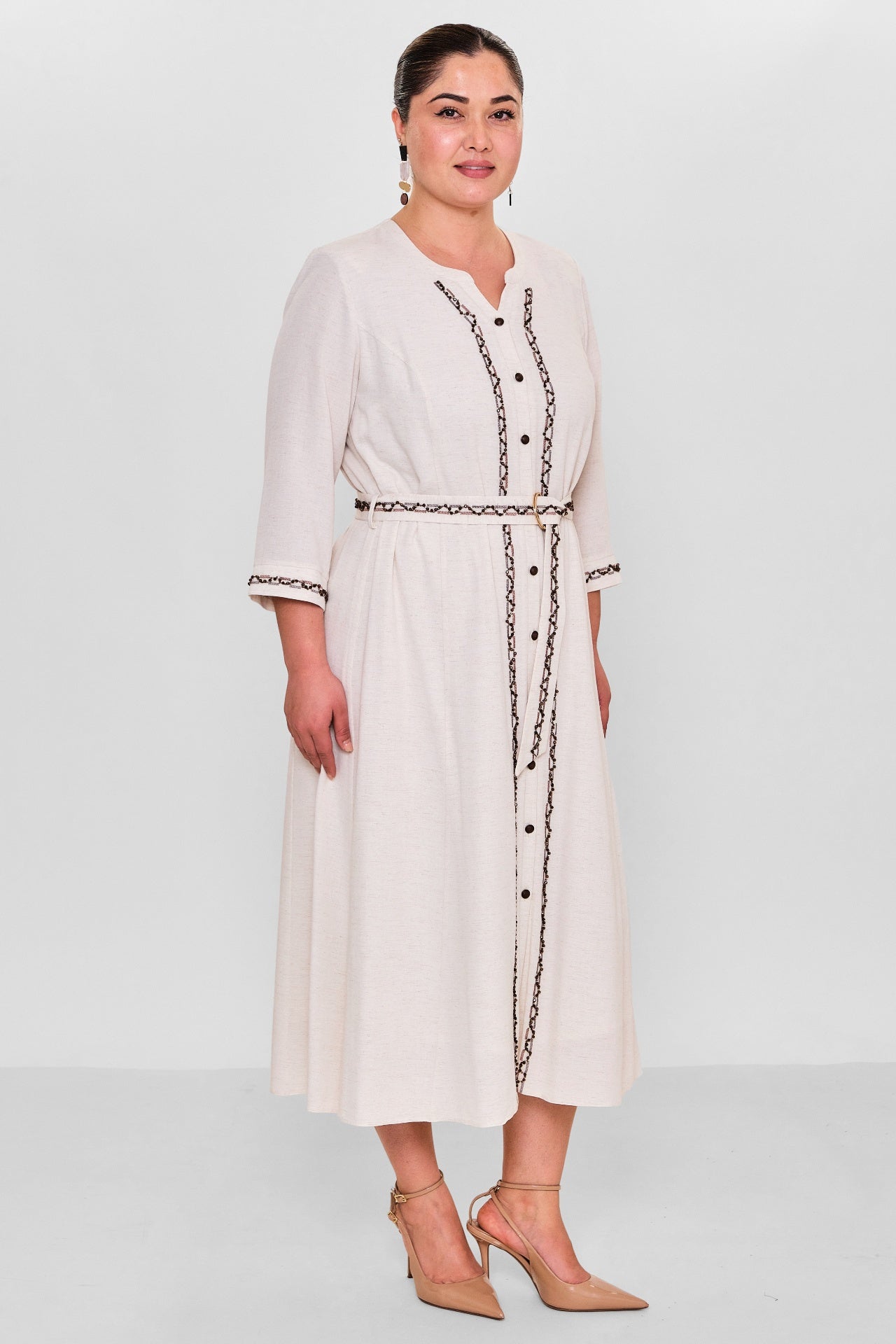 Gumanize - Plus Size Dress (GMZ2026-508-8086) - 8690200147500