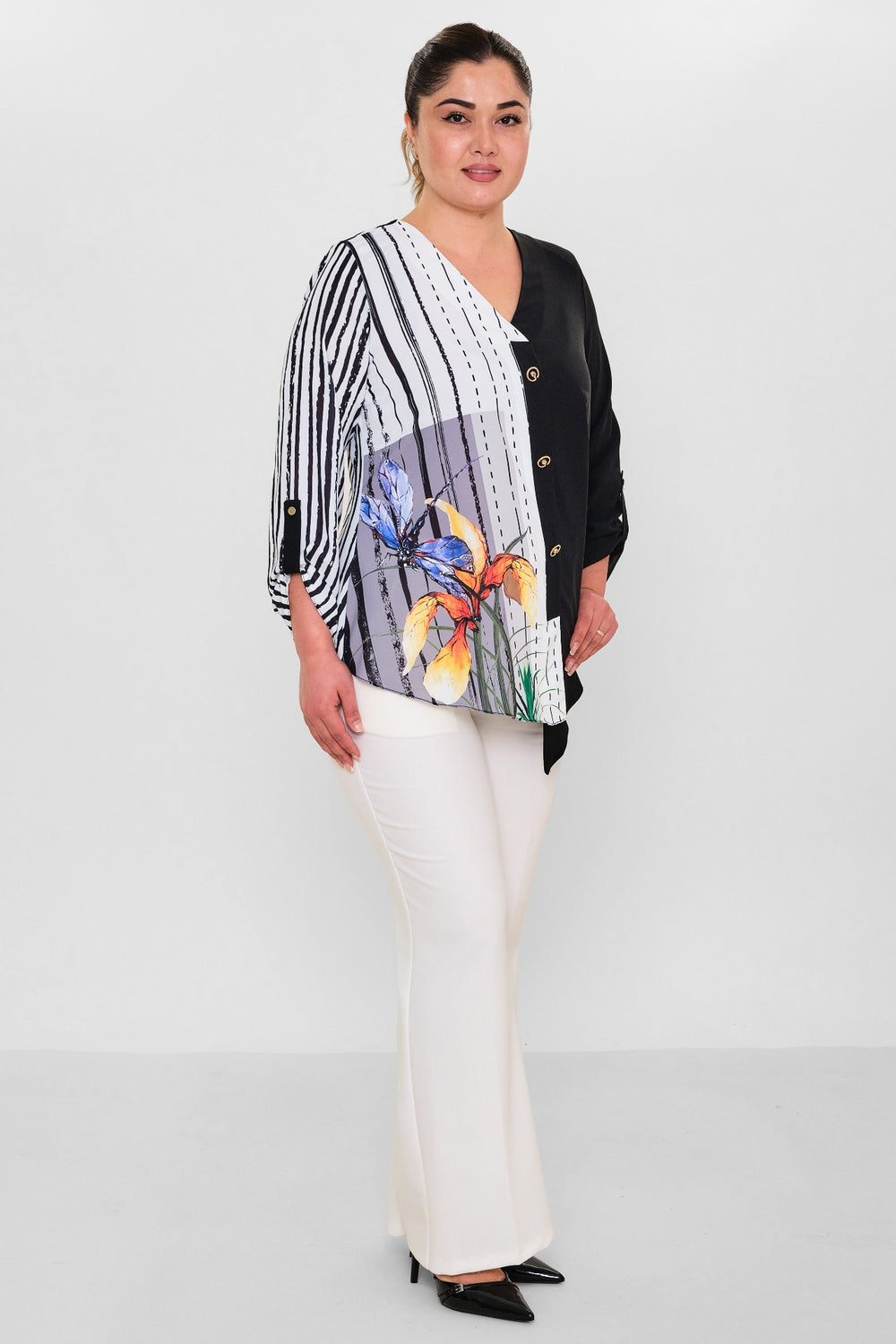Ki̇fayet - Plus Size Blouse (KFY26Y13712-20) - 8690200147517