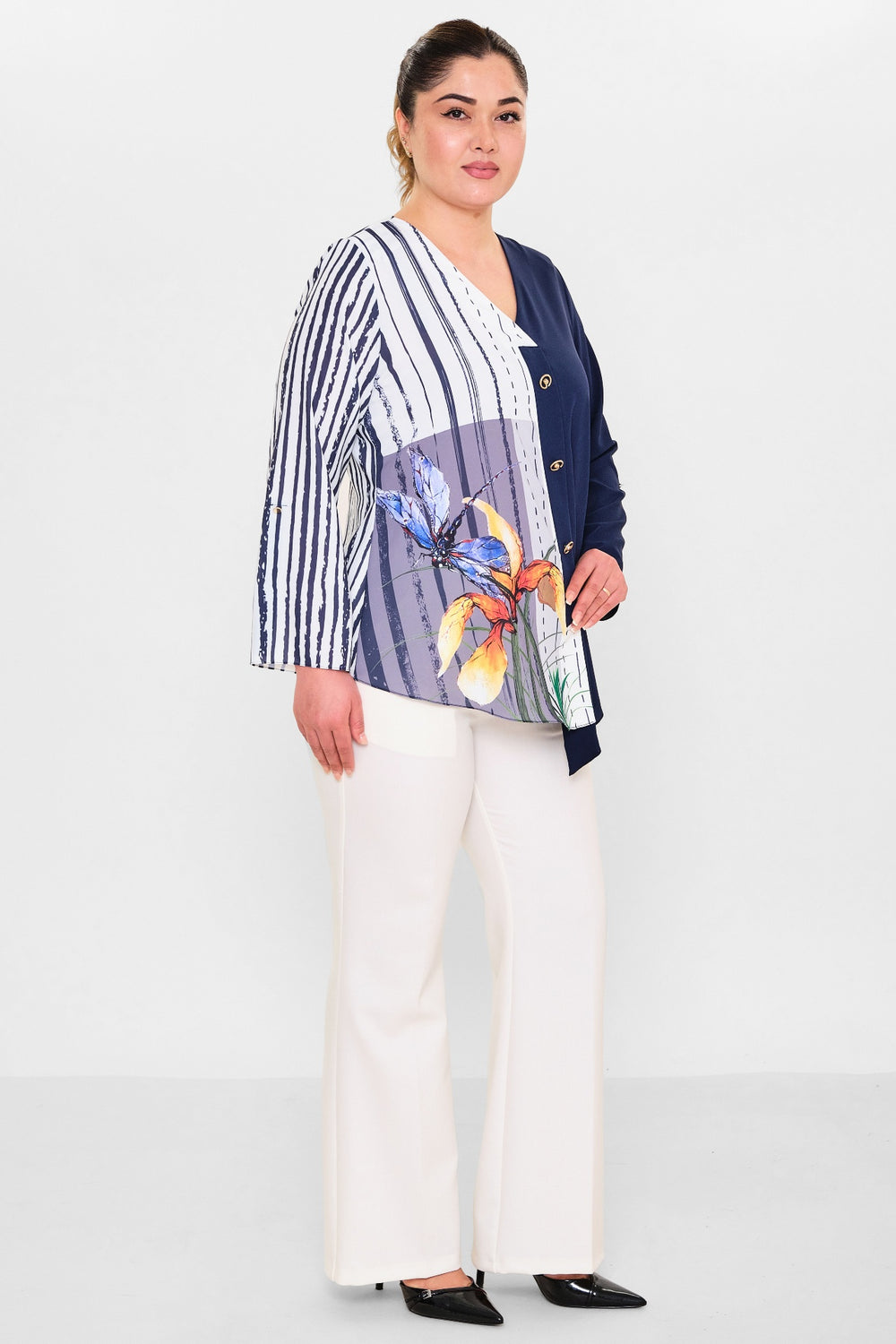 Ki̇fayet - Plus Size Blouse (KFY26Y13712-20) - 8690200147524