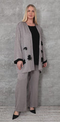Kifayet - Extended Plus Size Suit (KFY26Y23714-20) - 8690200147623