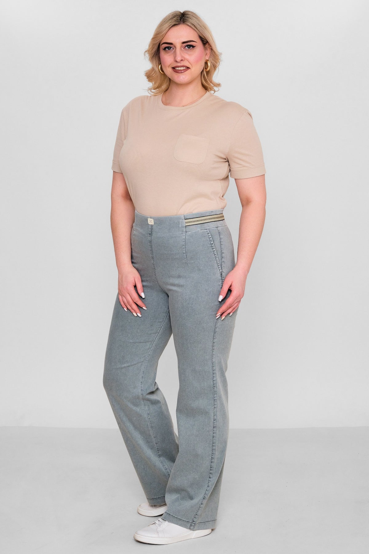 Elitline - Plus Size Trousers (ELT26Y1-276-4043) - 8690200147692