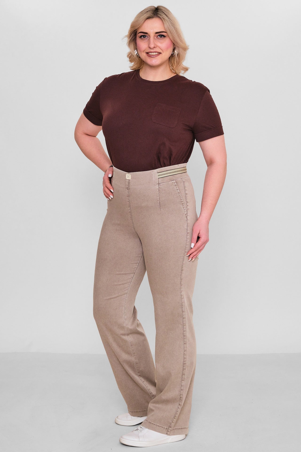 Elitline - Plus Size Trousers (ELT26Y1-276-4043) - 8690200147708