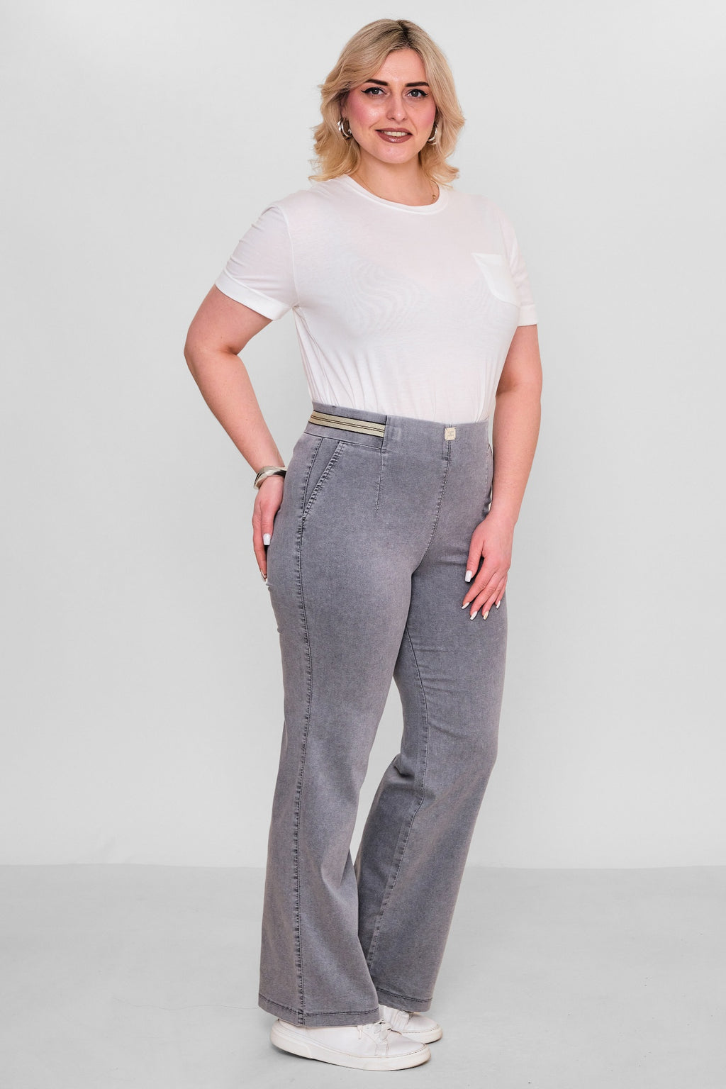 Elitline - Plus Size Trousers (ELT26Y1-276-4043) - 8690200147715