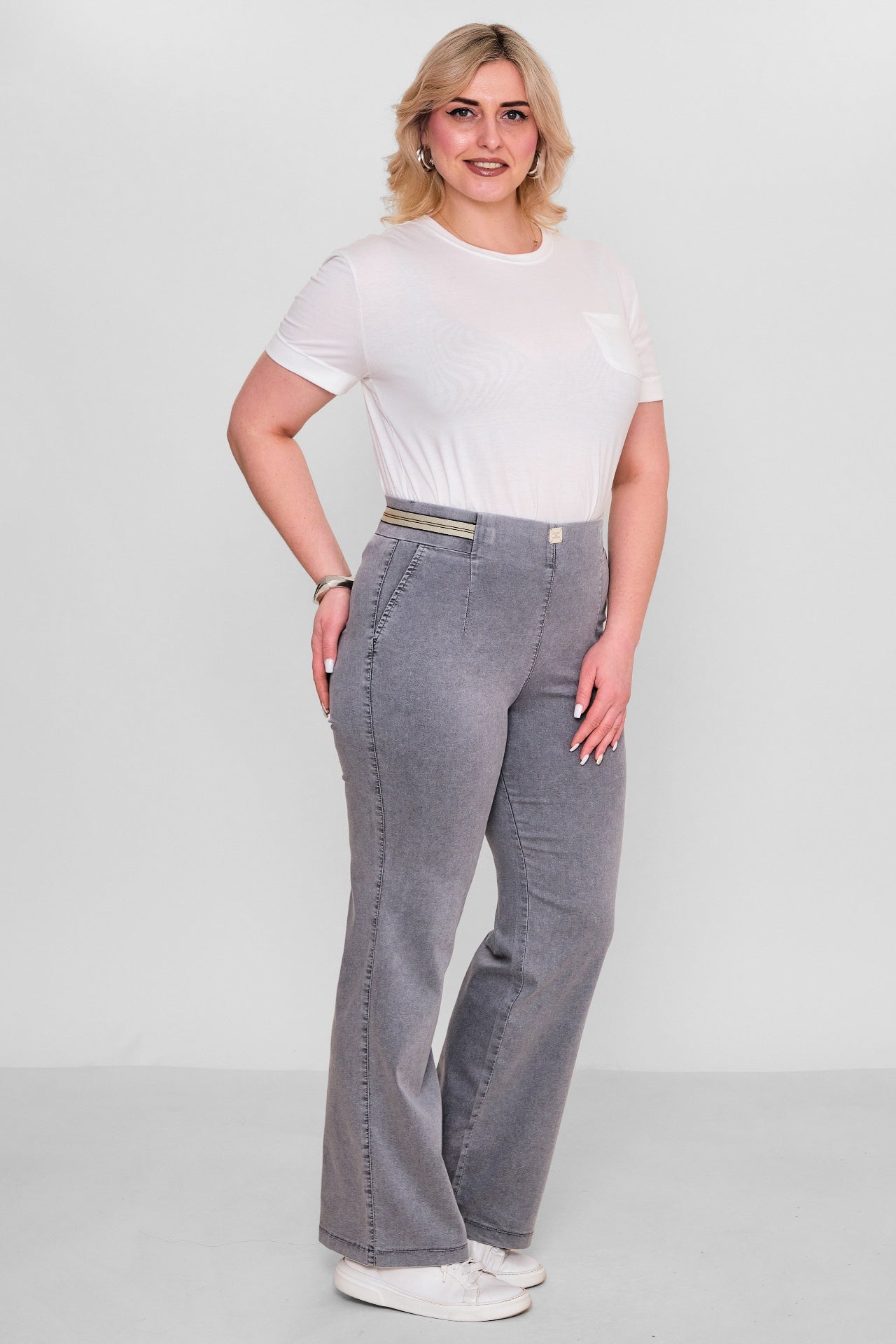 Elitline - Plus Size Trousers (ELT26Y1-276-4043) - 8690200147715