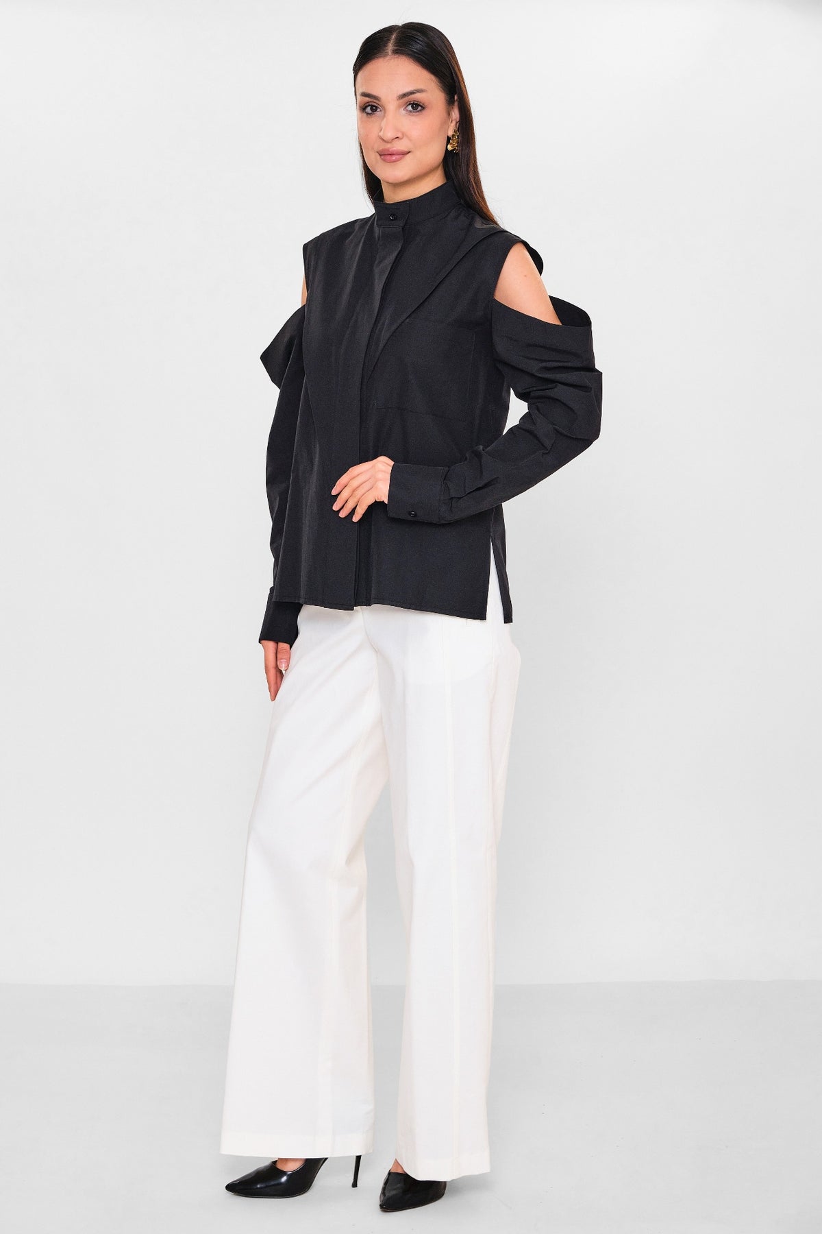 Mamulier - Plus Size Shirt (MML26Y6952) - 8690200148019