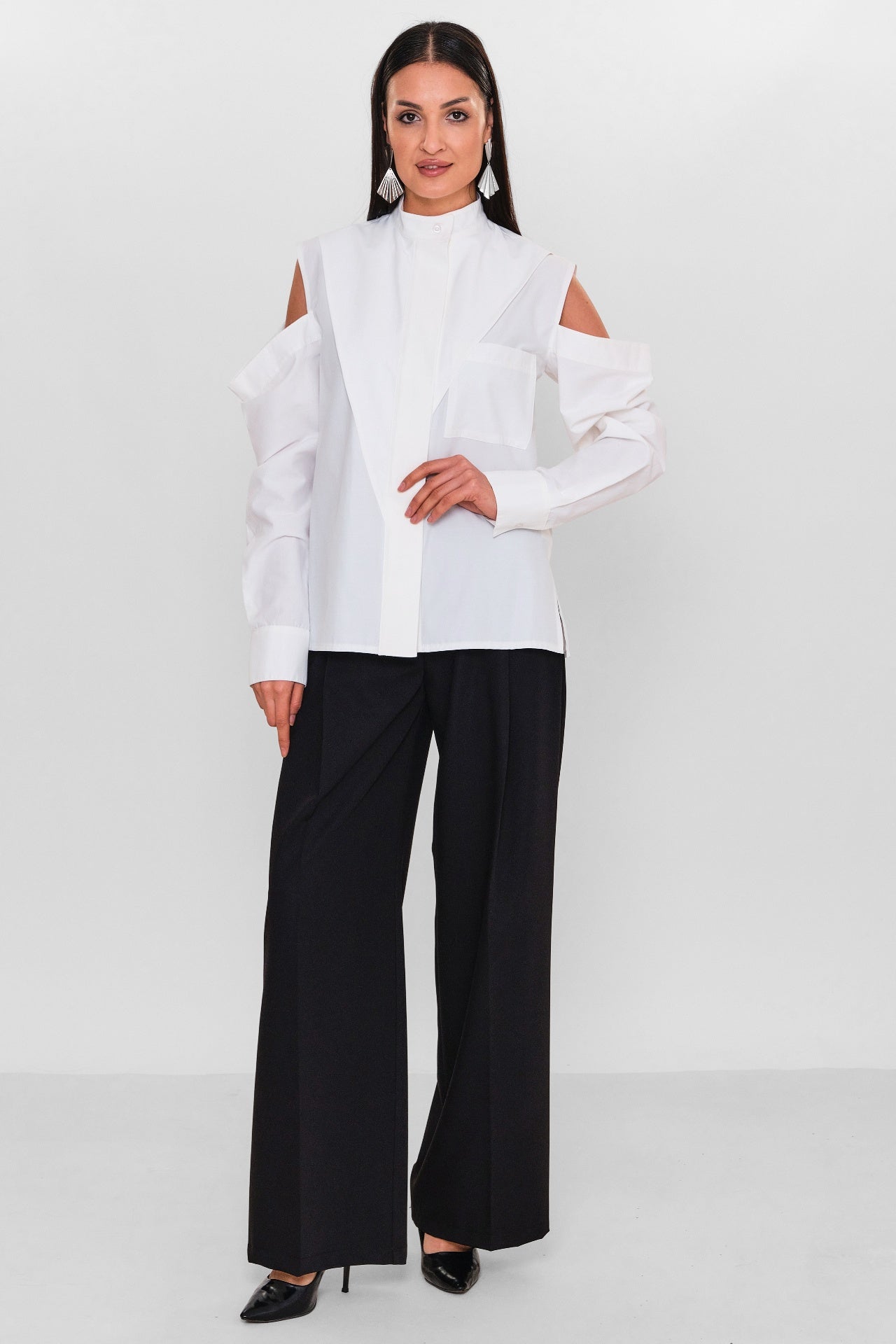 Mamulier - Plus Size Shirt (MML26Y6952) - 8690200148026