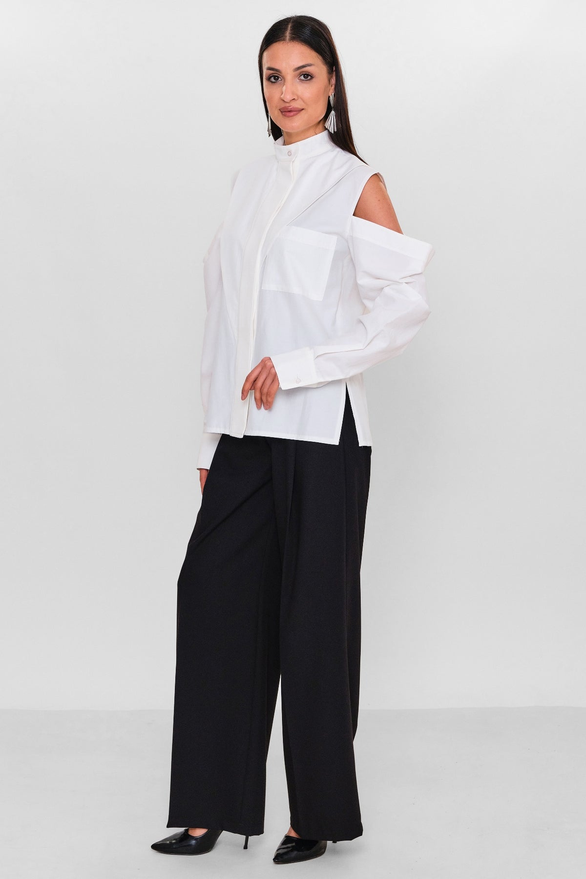 Mamulier - Plus Size Shirt (MML26Y6952) - 8690200148026