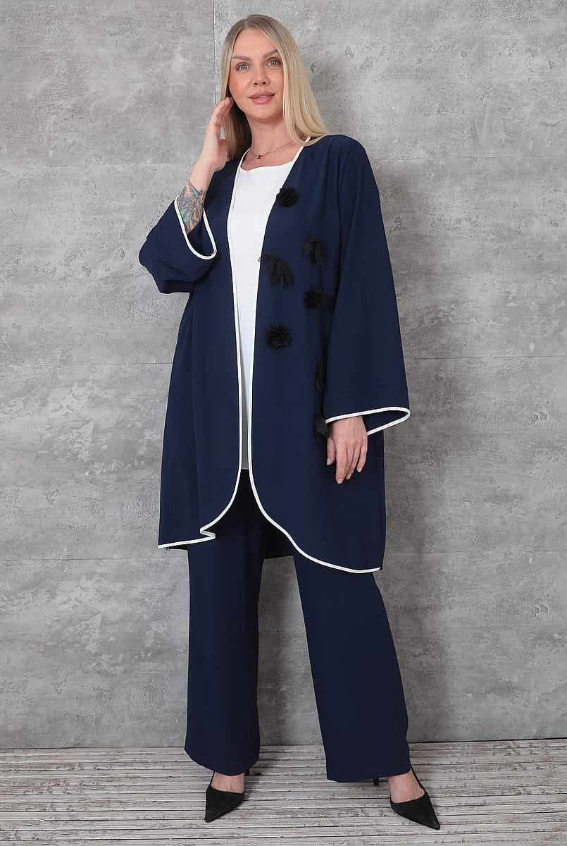 Kifayet - Extended Plus Size Trousers (KFY26Y23712) - 8690200148057