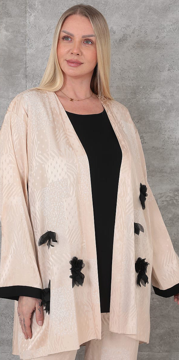Kifayet - Extended Plus Size Suit (KFY26Y23714-20) - 8690200148125