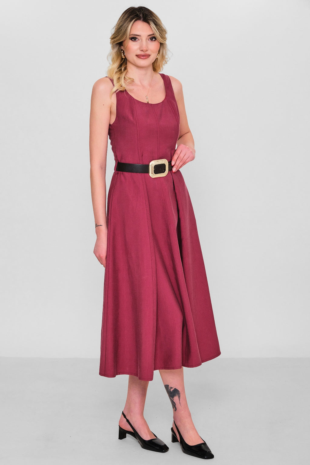 Qm - Regular Size Dress (QM.Y26.ELB.QE416) - 8690200148194