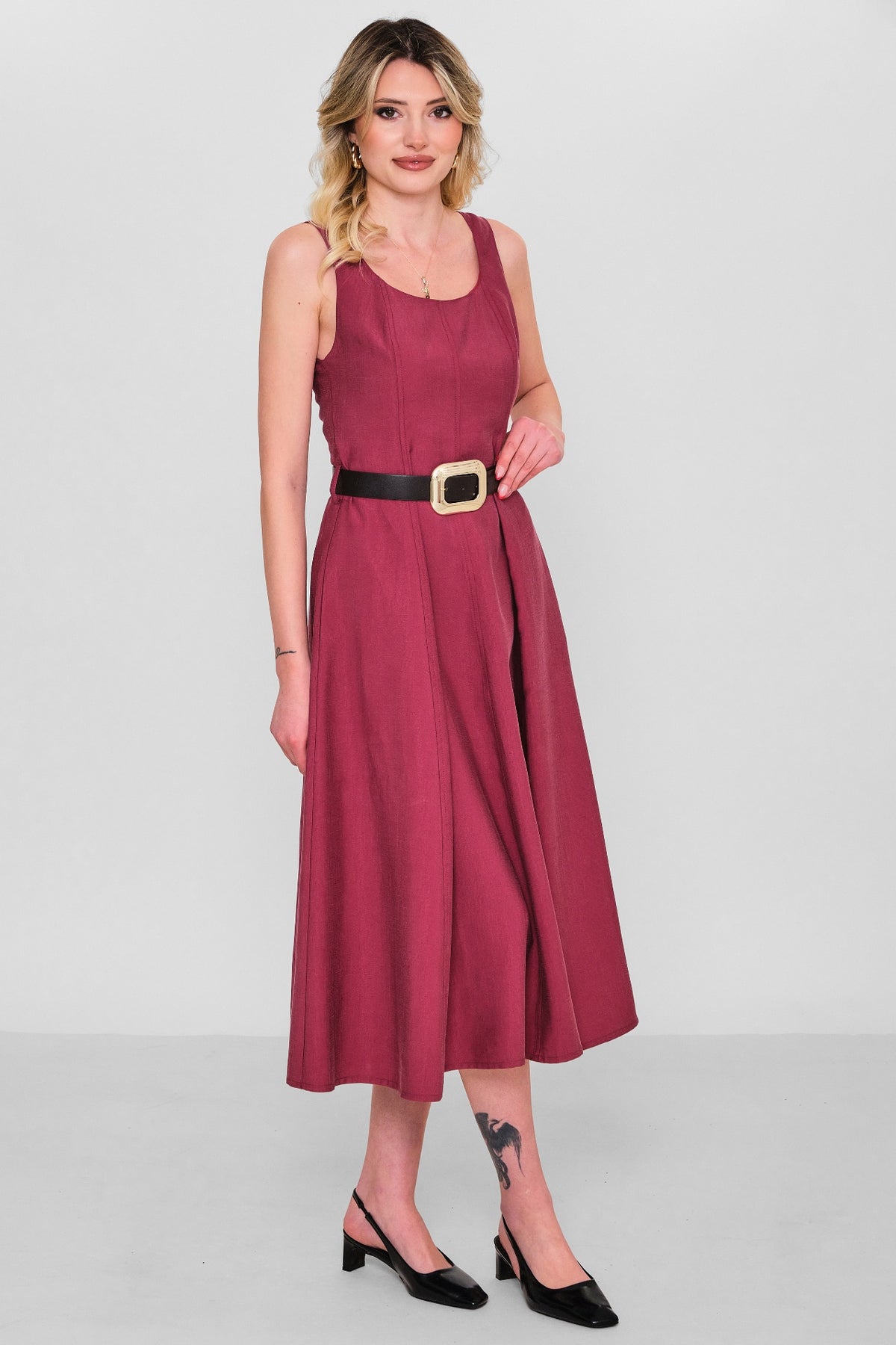 Qm - Regular Size Dress (QM.Y26.ELB.QE416) - 8690200148194