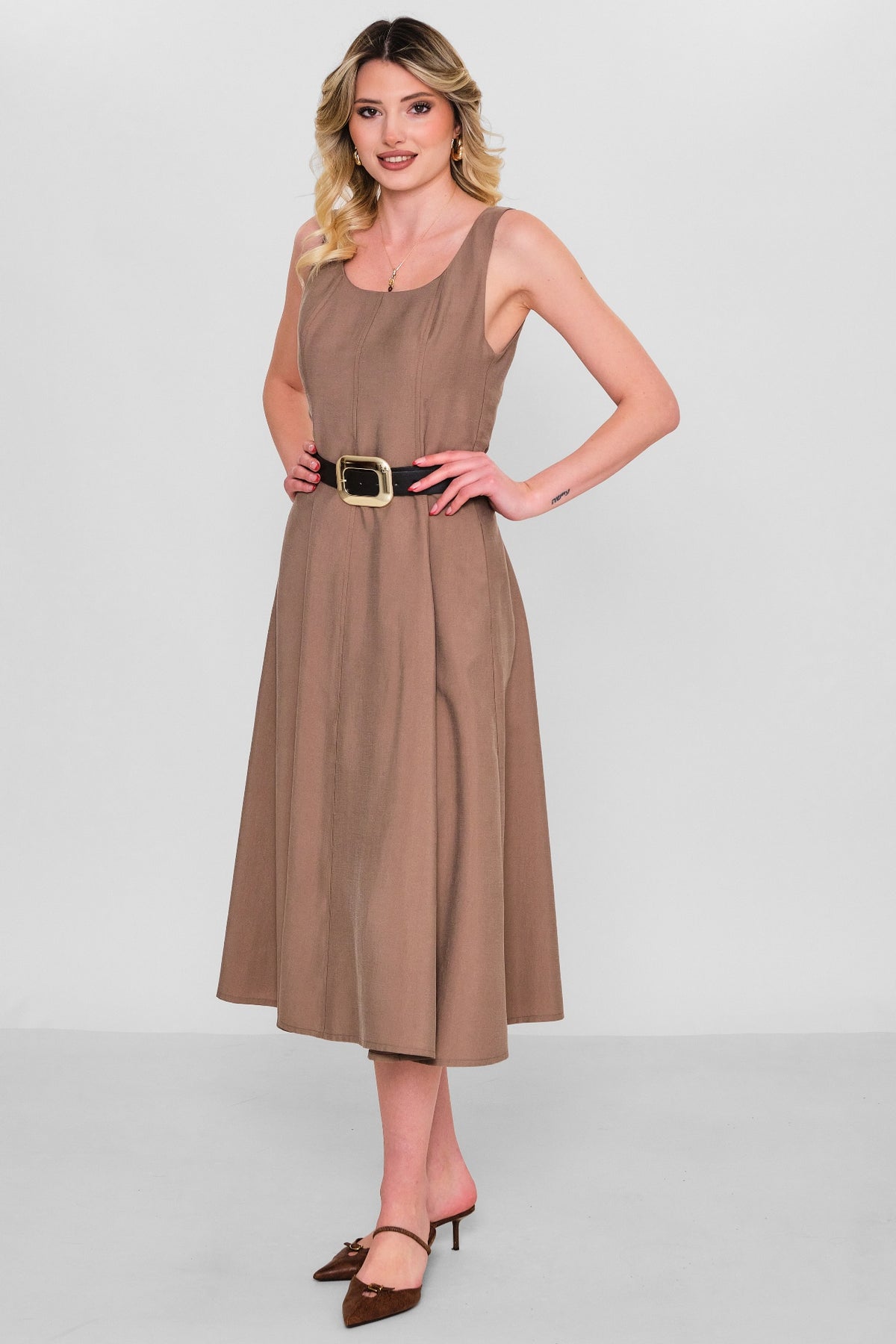 Qm - Regular Size Dress (QM.Y26.ELB.QE416) - 8690200148200