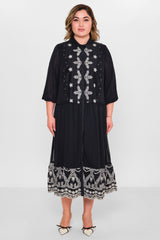 Gumanize - Plus Size Dress (GMZ2024-876-7034) - 8690200148330