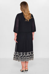 Gumanize - Plus Size Dress (GMZ2024-876-7034) - 8690200148330