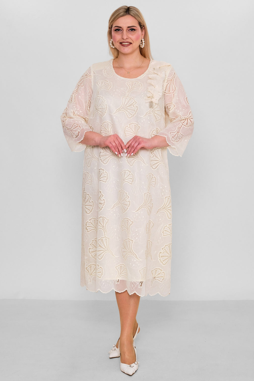 Gumanize - Extended Plus Size Dress (GMZ2025-1186-7063) - 8690200148361