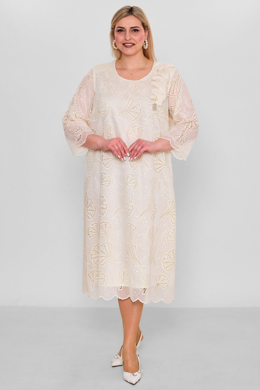 Gumanize - Extended Plus Size Dress (GMZ2025-1186-7063) - 8690200148361