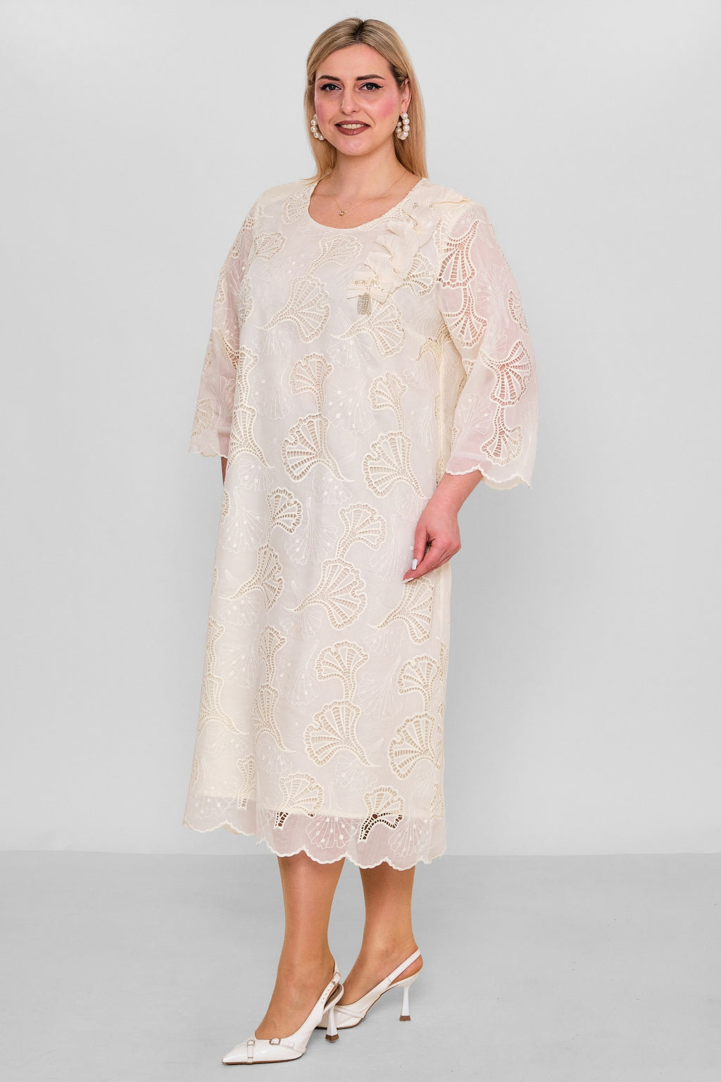 Gumanize - Extended Plus Size Dress (GMZ2025-1186-7063) - 8690200148361