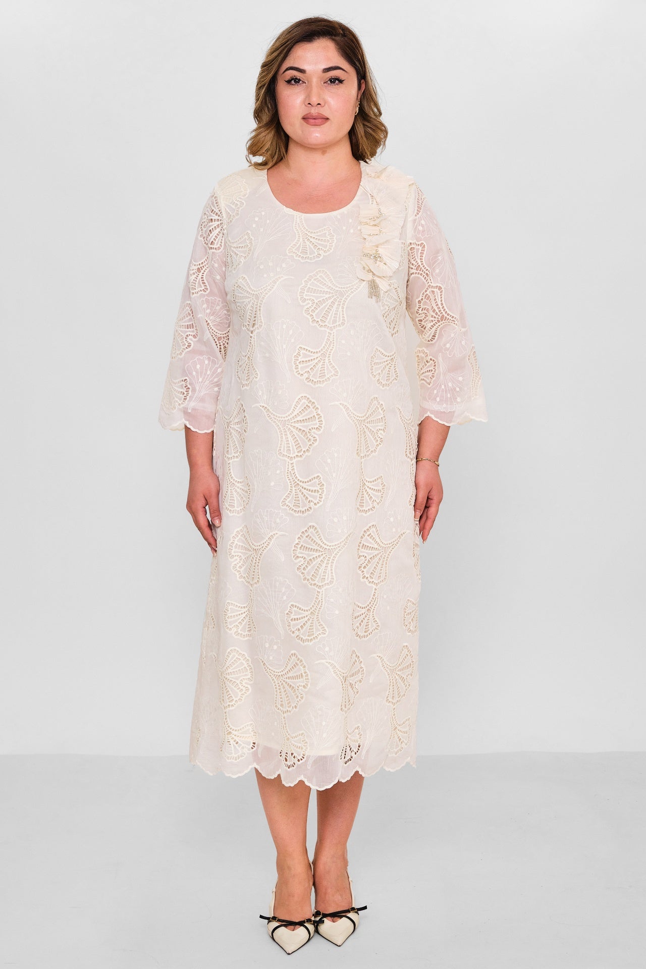 Gumanize - Plus Size Dress (GMZ2025-1185-7063) - 8690200148378