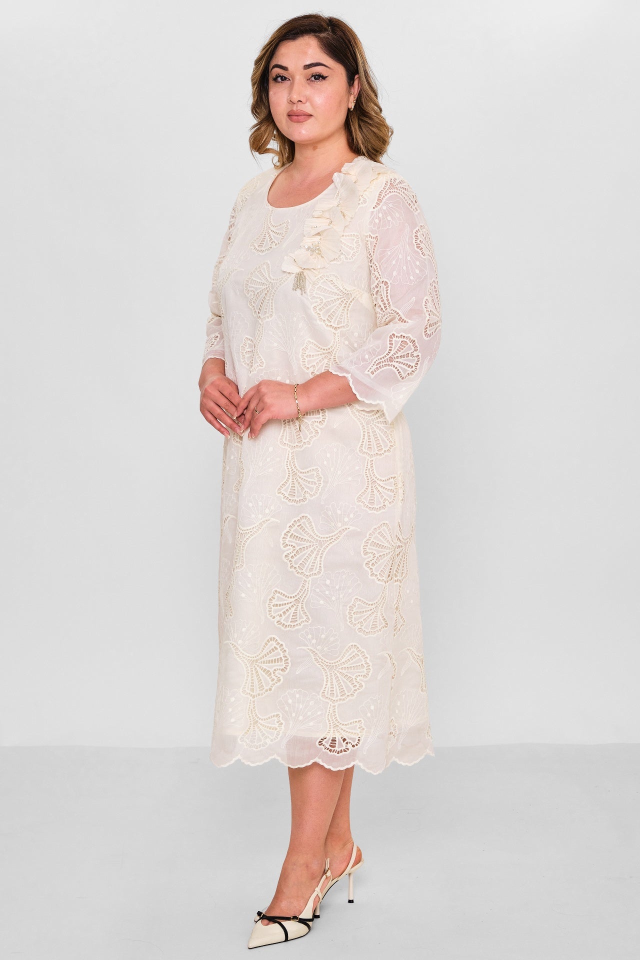 Gumanize - Plus Size Dress (GMZ2025-1185-7063) - 8690200148378