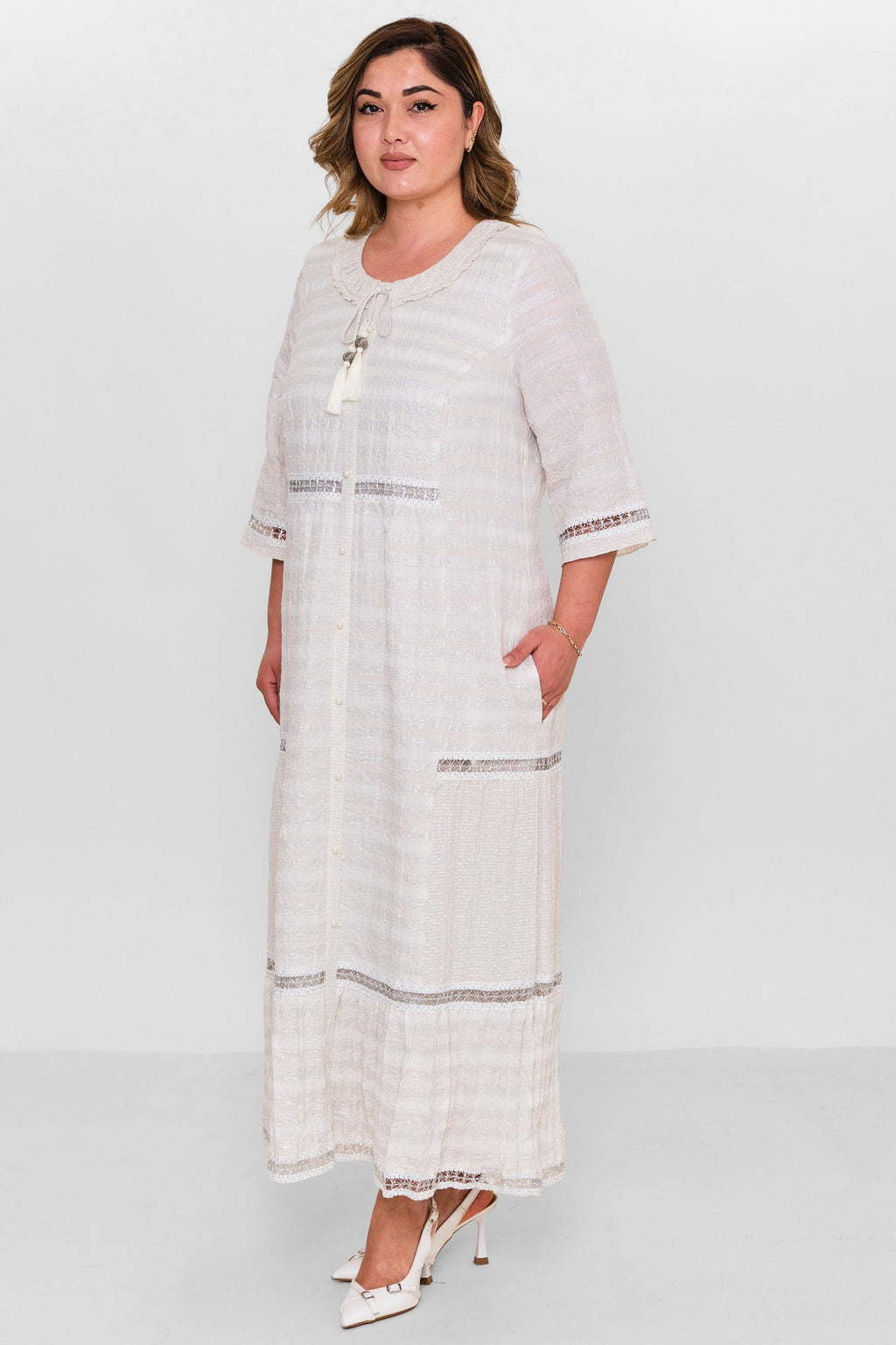 Gumanize - Plus Size Dress (GMZ2025-691-6978) - 8690200148415