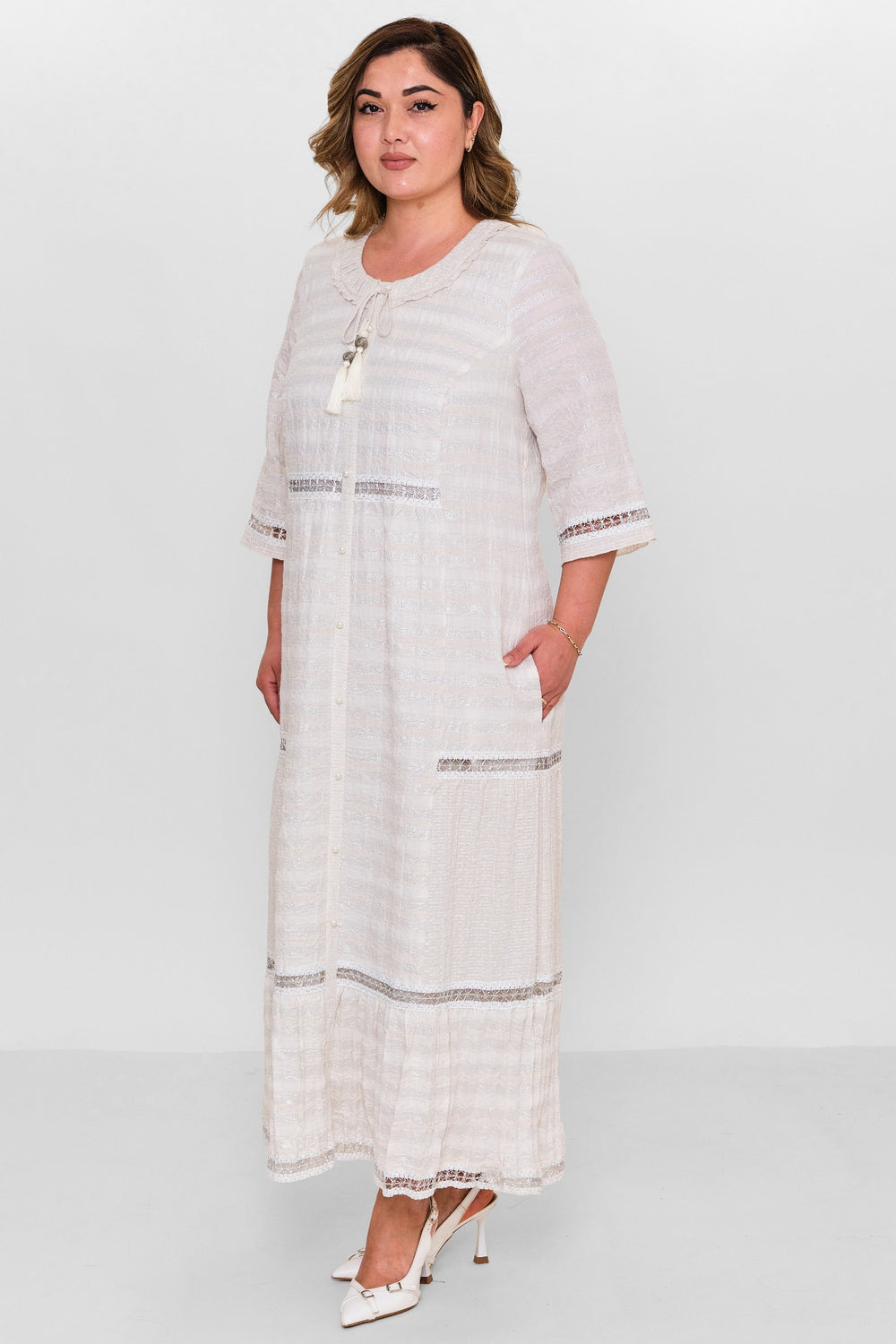 Gumanize - Plus Size Dress (GMZ2025-691-6978) - 8690200148415