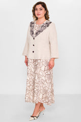 Gumanize - Plus Size Dress (GMZ2025-794-7667) - 8690200148446
