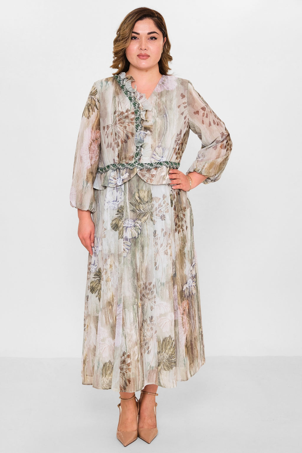 Gumanize - Plus Size Dress (GMZ2026-431-8043) - 8690200148460