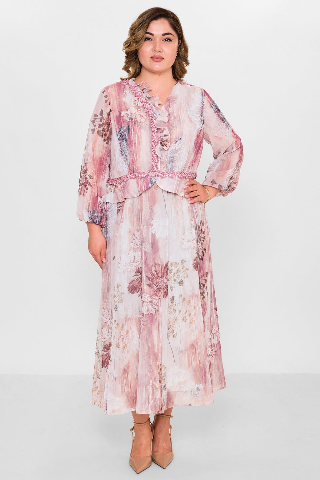 Gumanize - Plus Size Dress (GMZ2026-431-8043) - 8690200148491