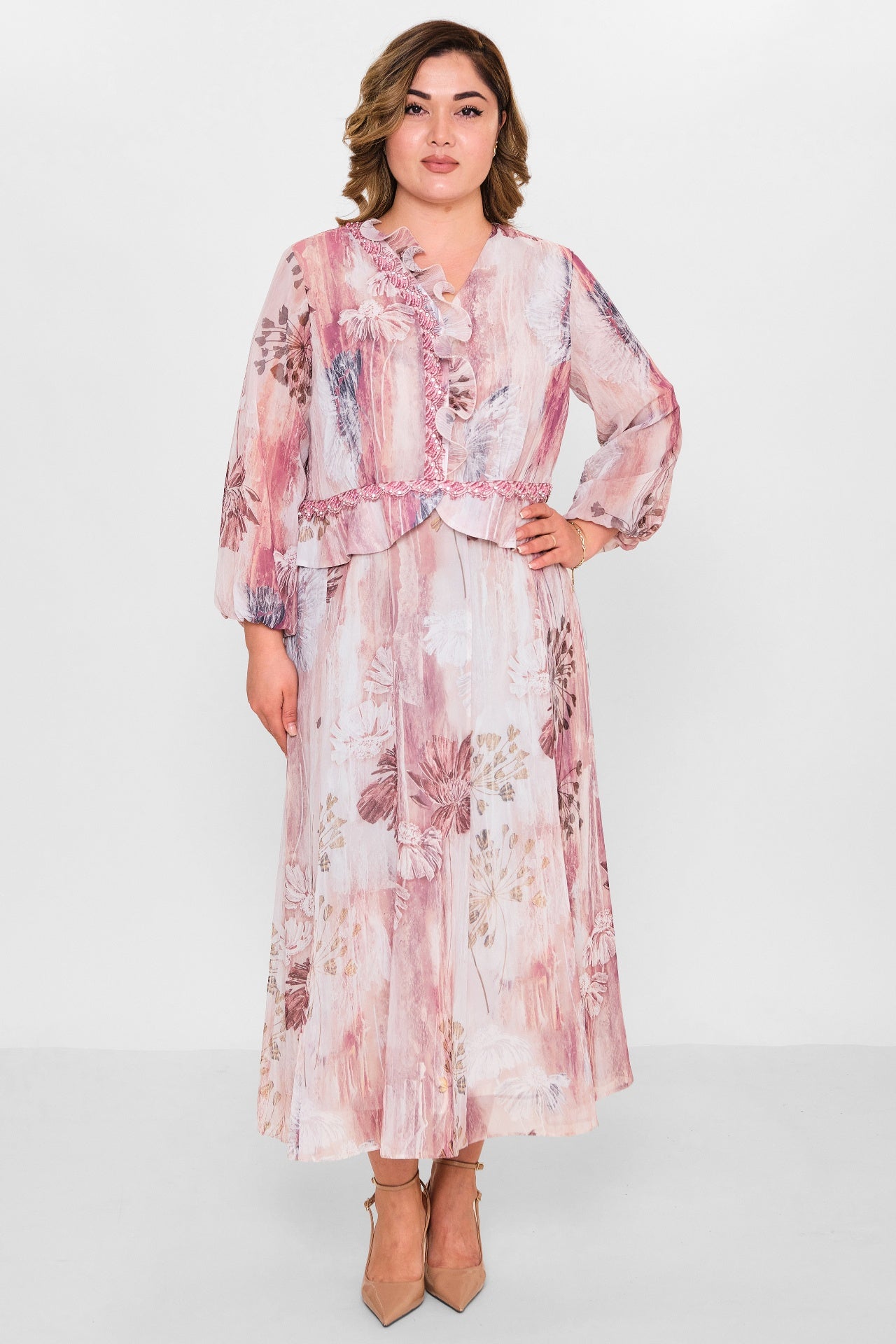 Gumanize - Plus Size Dress (GMZ2026-431-8043) - 8690200148491
