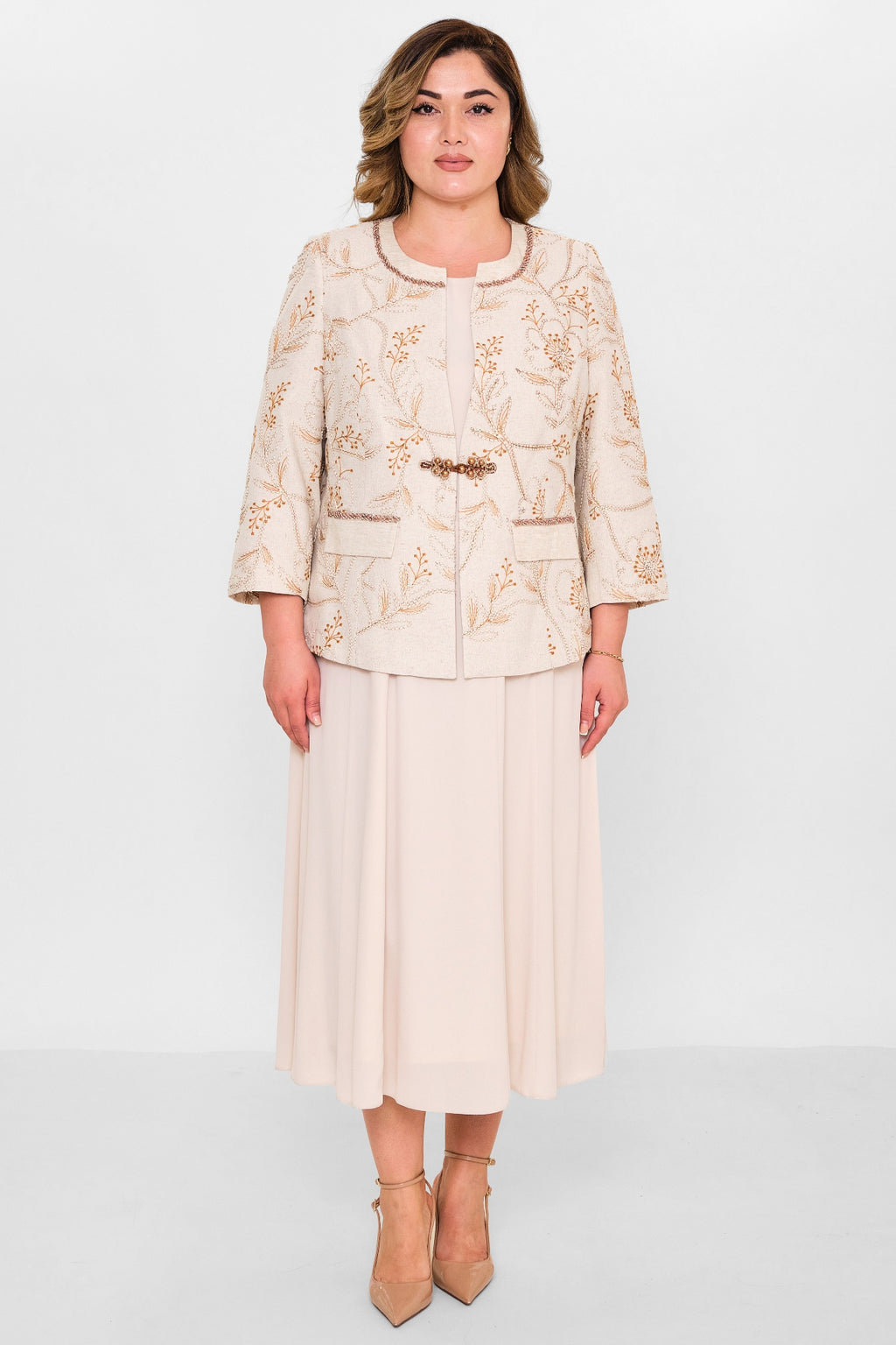 Gumanize - Plus Size Dress (GMZ2026-442-7734) - 8690200148507