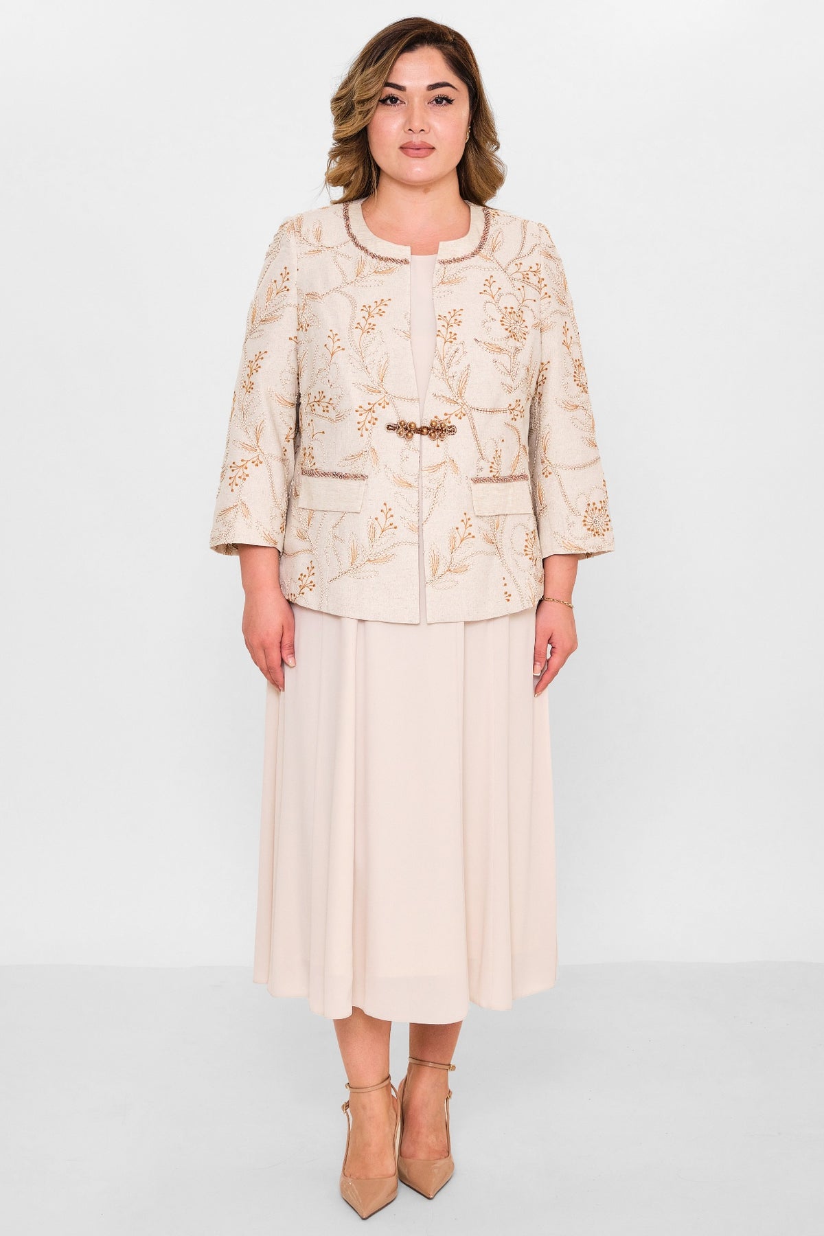 Gumanize - Plus Size Dress (GMZ2026-442-7734) - 8690200148507