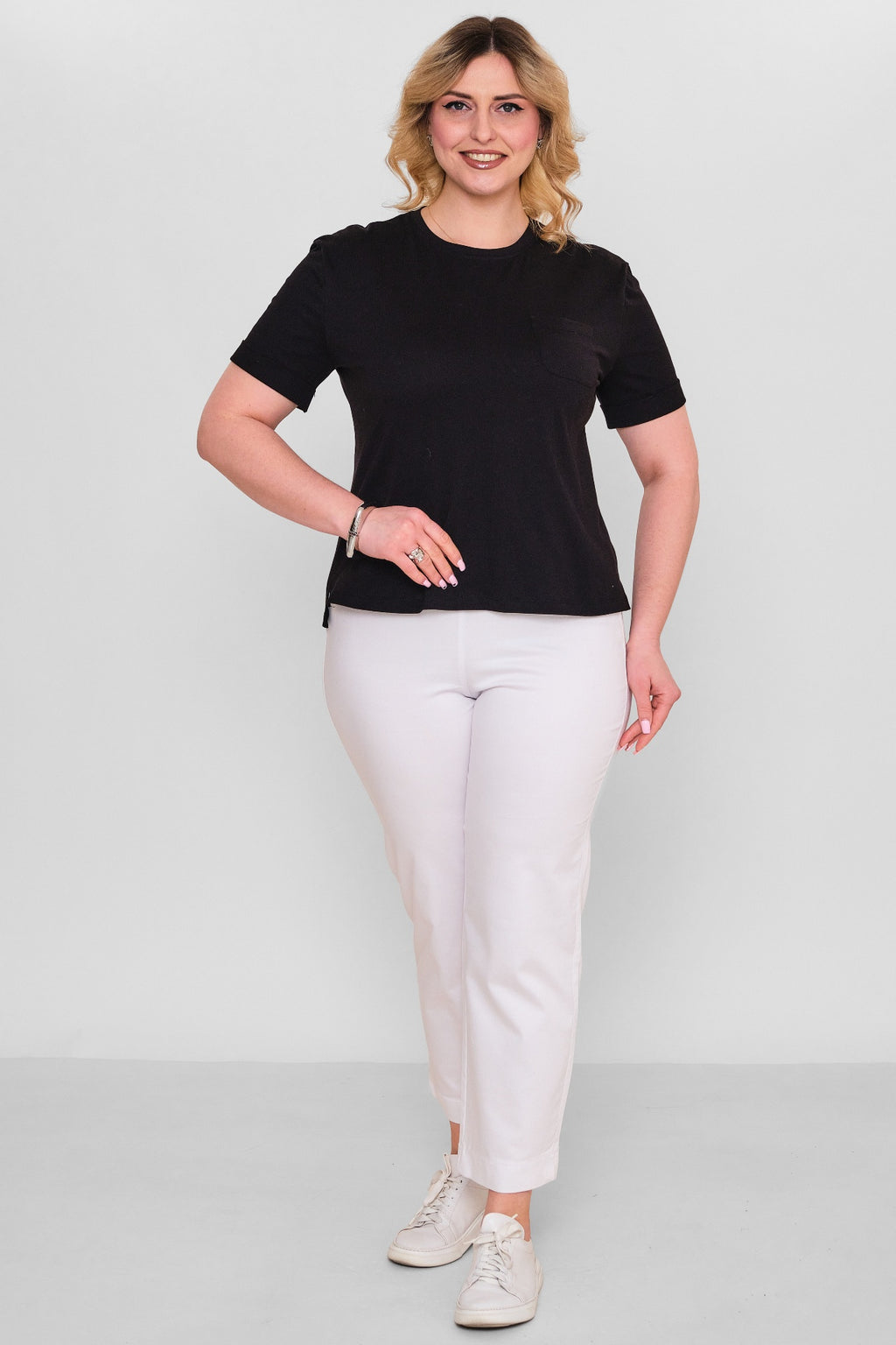 Elitline - Plus Size Blouse (ELT26Y3-39-4001) - 8690200148620