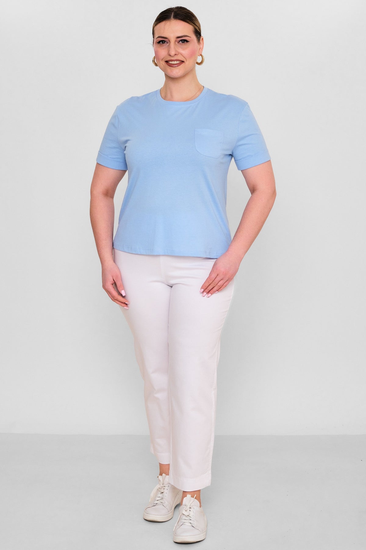 Elitline - Plus Size Blouse (ELT26Y3-39-4001) - 8690200148637