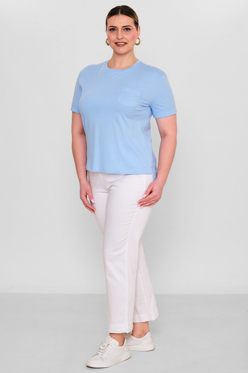 Elitline - Plus Size Blouse (ELT26Y3-39-4001) - 8690200148637