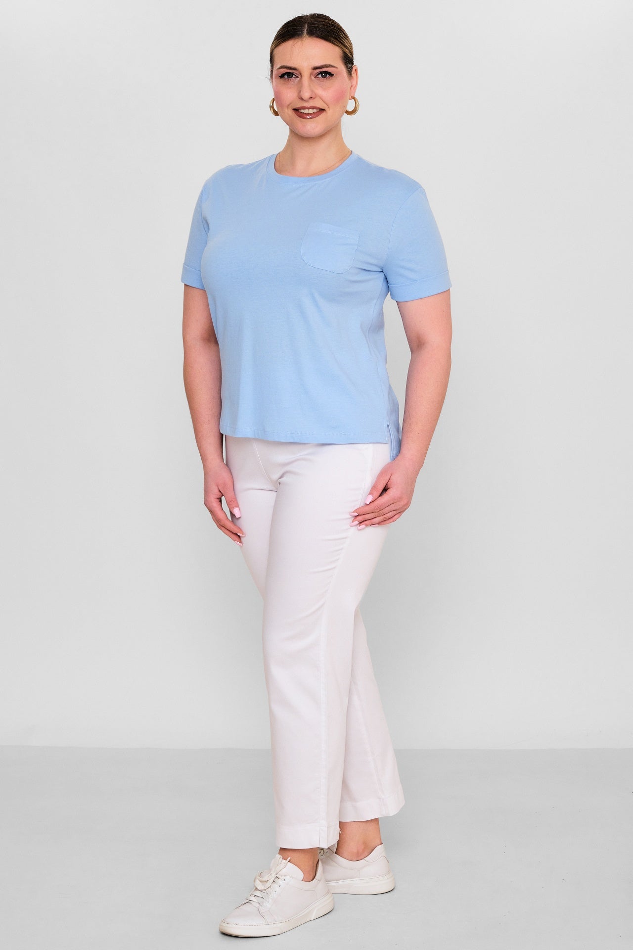 Elitline - Plus Size Blouse (ELT26Y3-39-4001) - 8690200148637