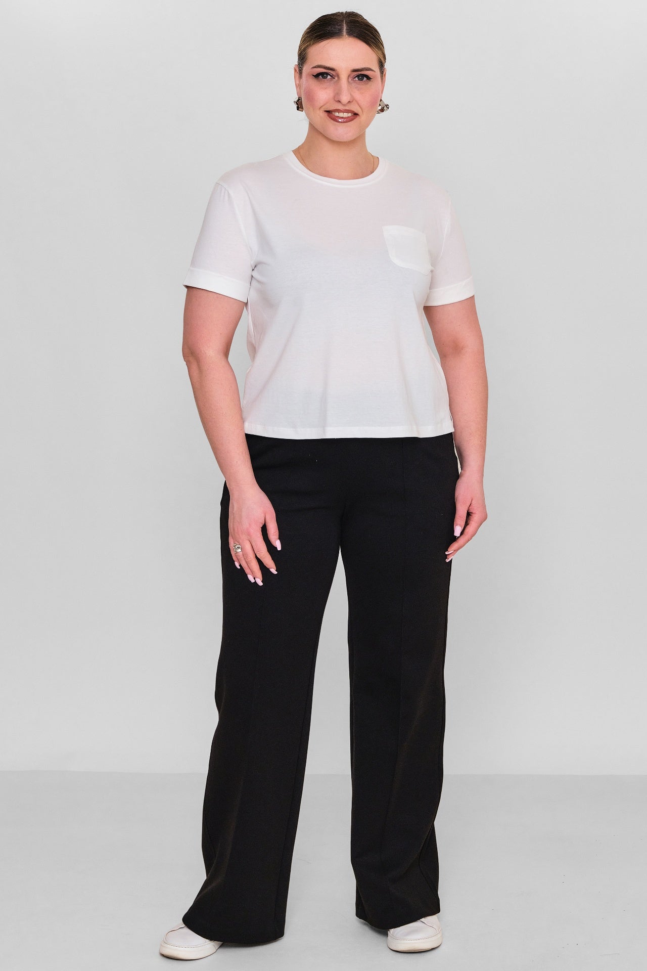 Elitline - Plus Size Blouse (ELT26Y3-39-4001) - 8690200148651