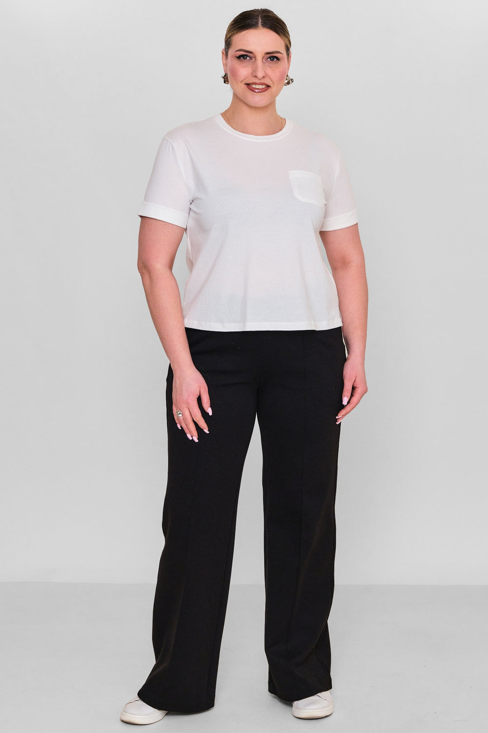 Elitline - Plus Size Blouse (ELT26Y3-39-4001) - 8690200148651