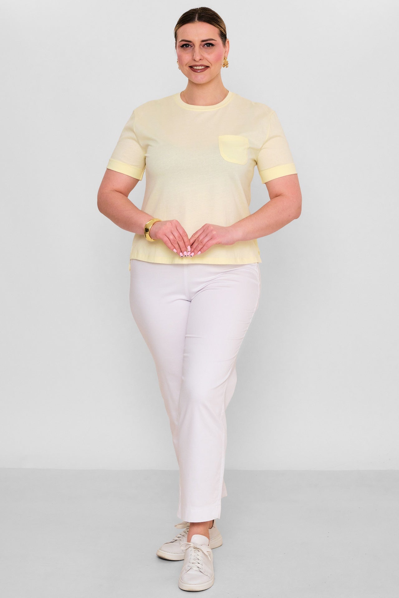 Elitline - Plus Size Blouse (ELT26Y3-39-4001) - 8690200148668