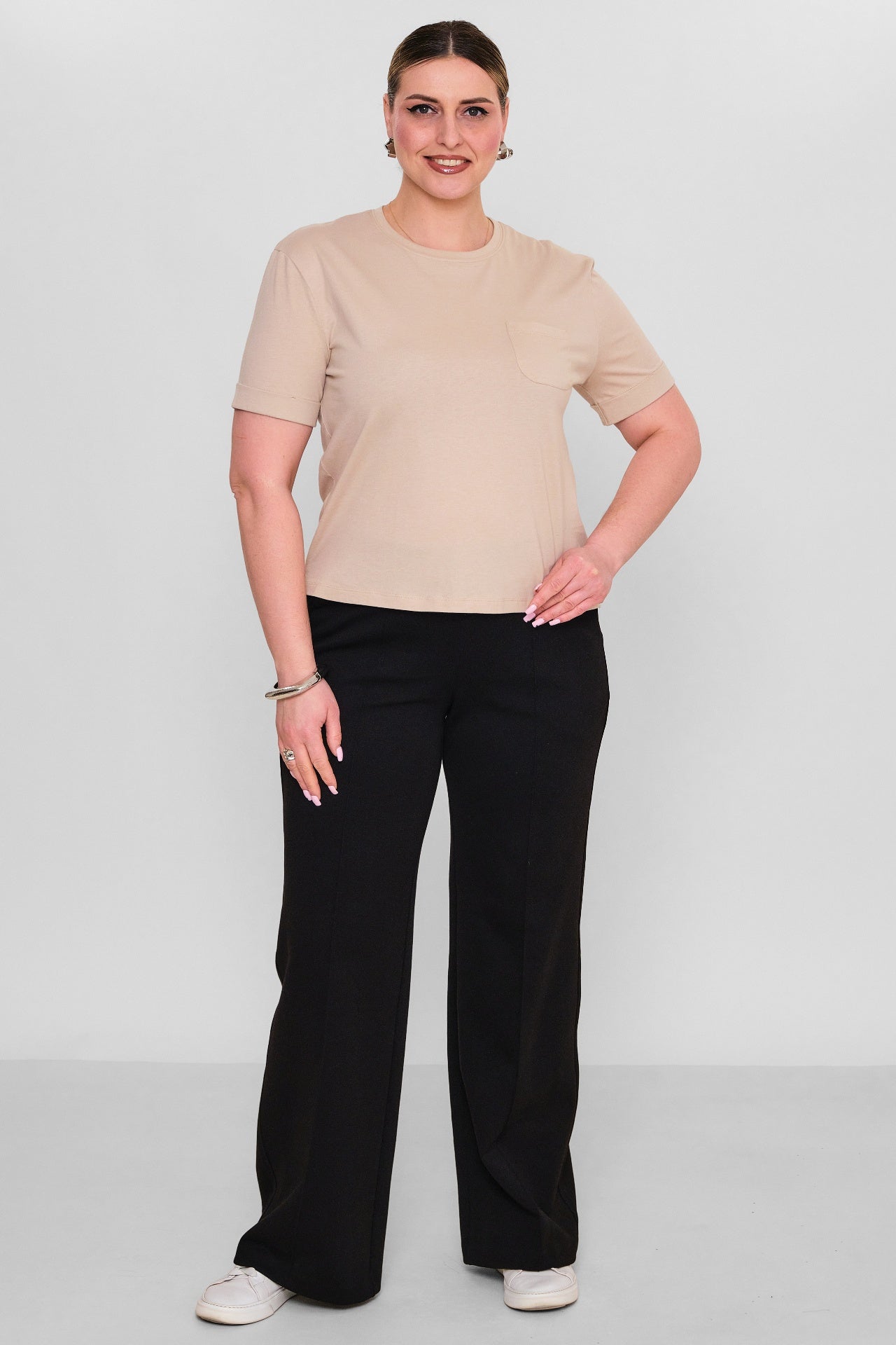 Elitline - Plus Size Blouse (ELT26Y3-39-4001) - 8690200148675