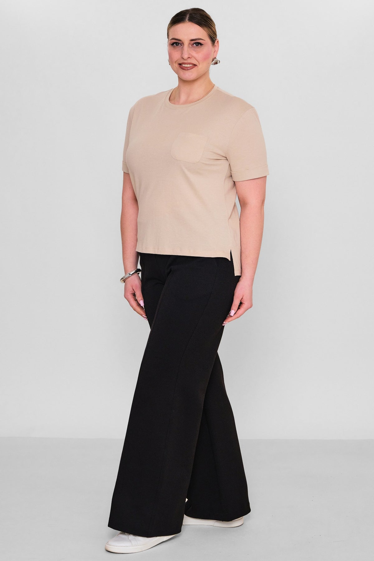 Elitline - Plus Size Blouse (ELT26Y3-39-4001) - 8690200148675