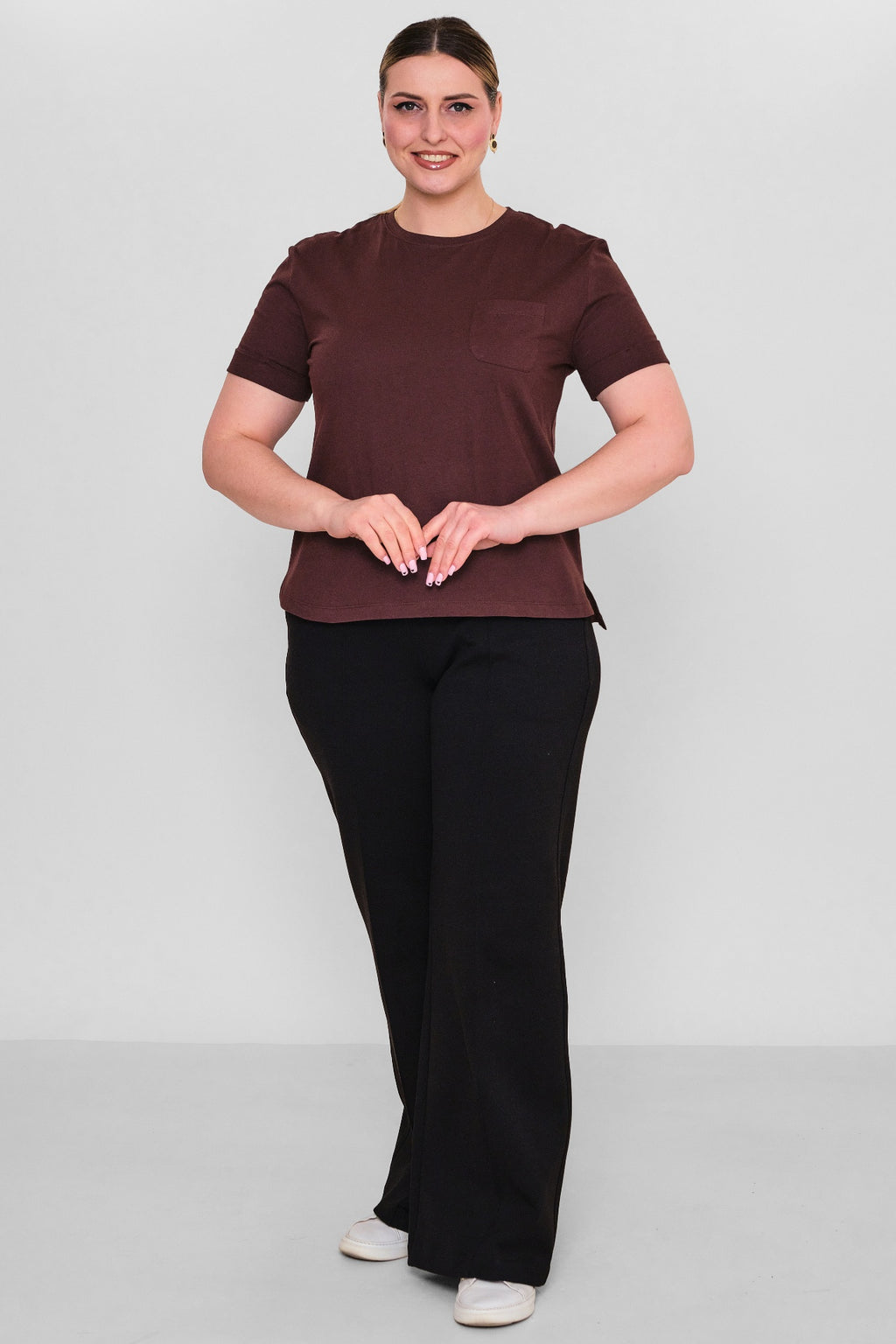 Elitline - Plus Size Blouse (ELT26Y3-39-4001) - 8690200148682