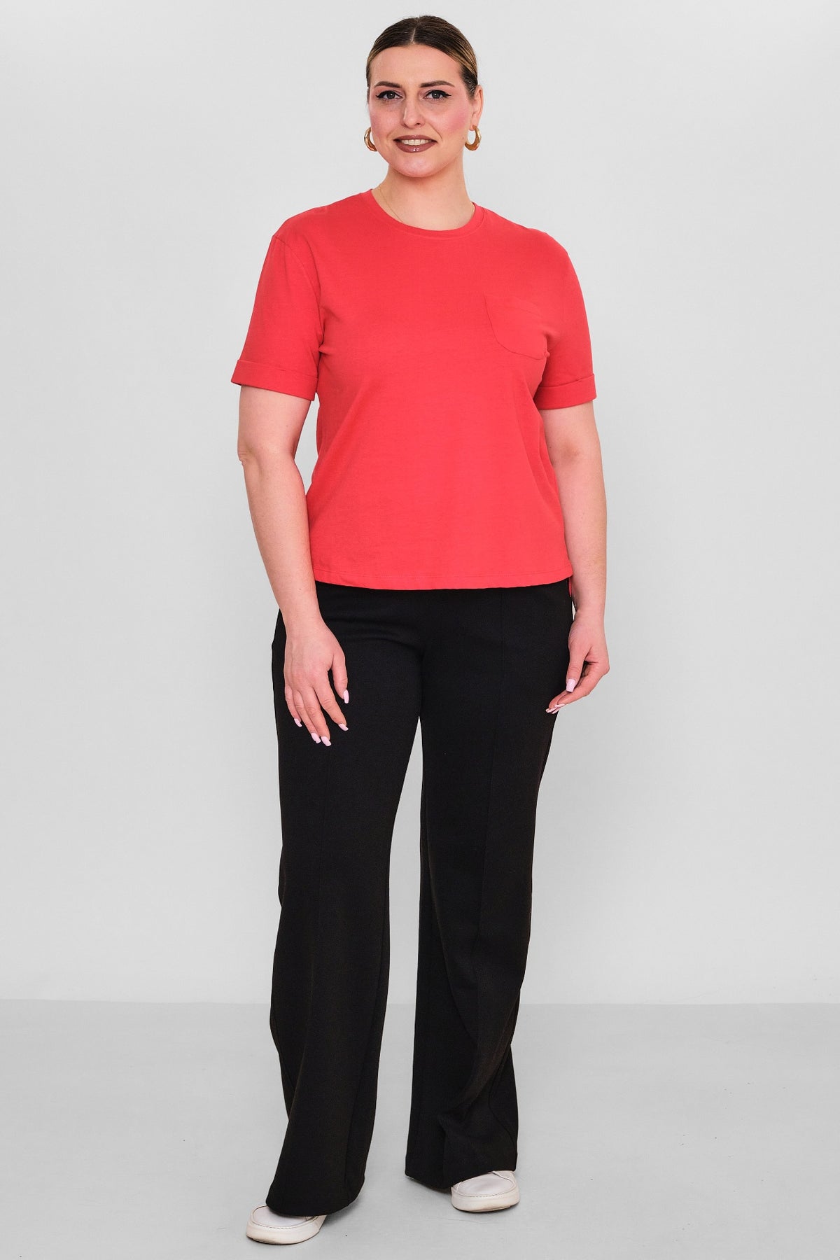 Elitline - Plus Size Blouse (ELT26Y3-39-4001) - 8690200148699
