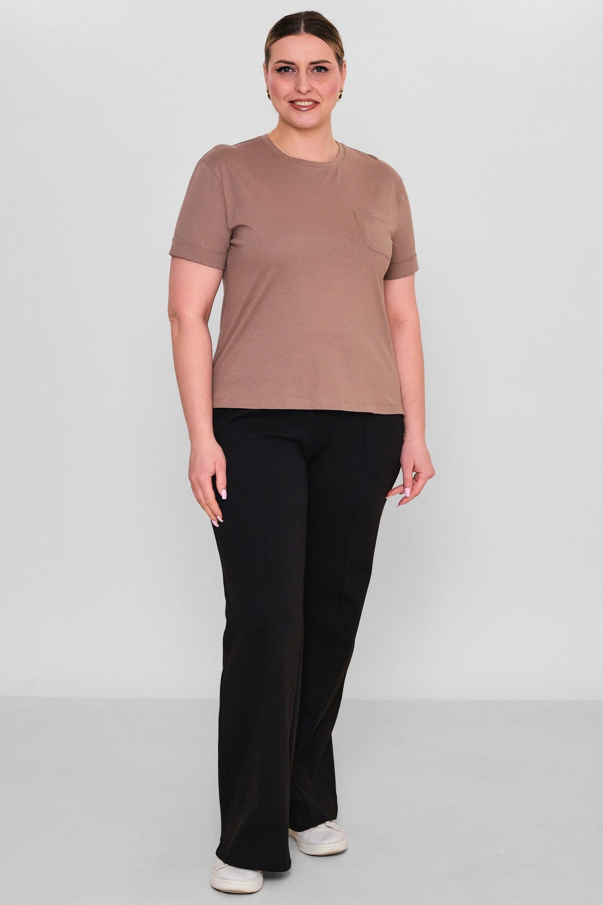 Elitline - Plus Size Blouse (ELT26Y3-39-4001) - 8690200148705