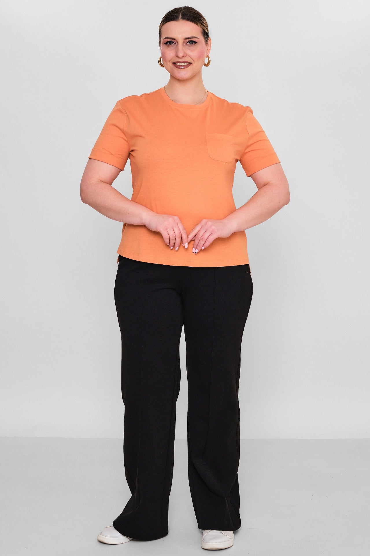 Elitline - Plus Size Blouse (ELT26Y3-39-4001) - 8690200148712
