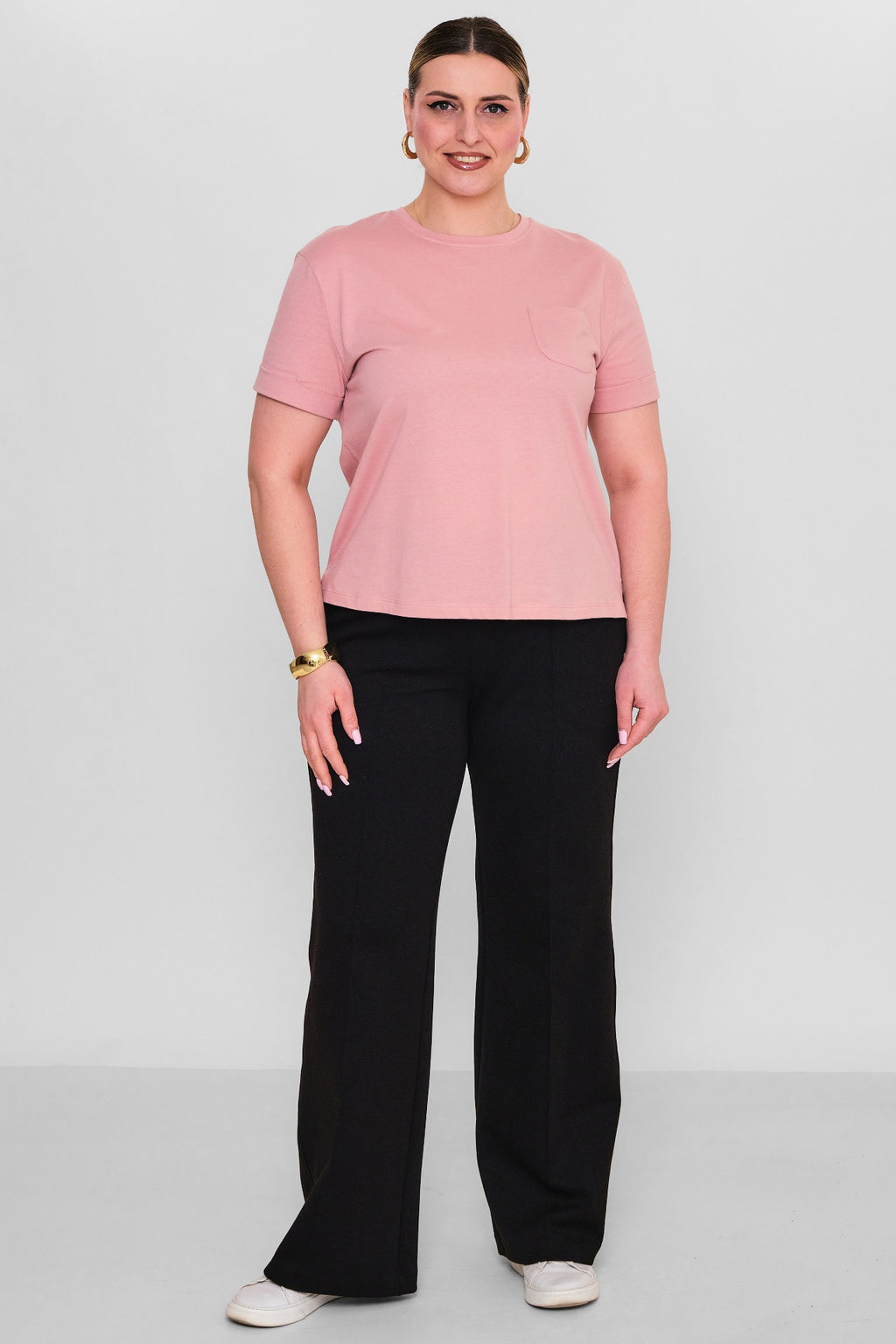 Elitline - Plus Size Blouse (ELT26Y3-39-4001) - 8690200148729