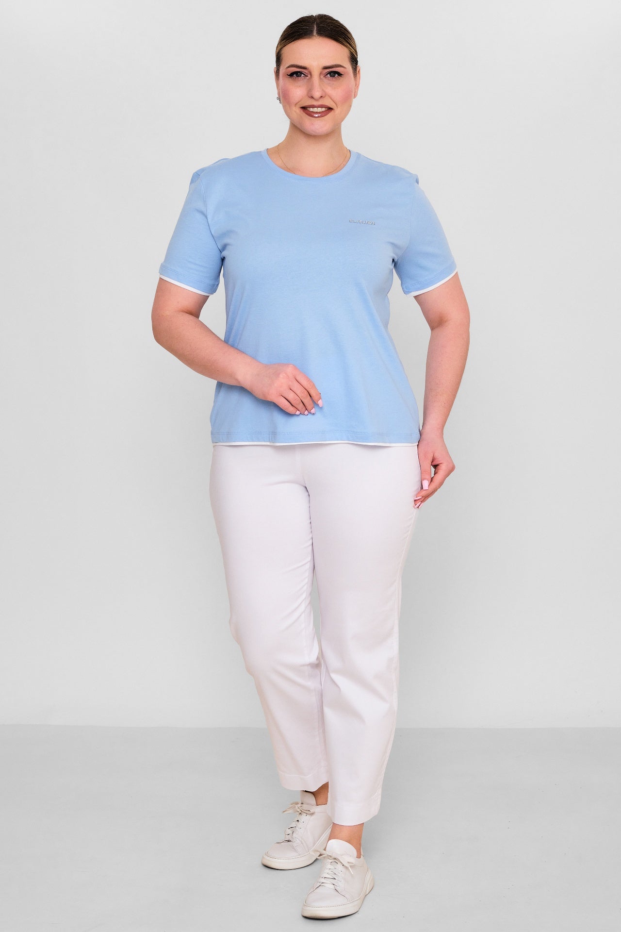 Elitline - Plus Size Blouse (ELT26Y3-39-4003) - 8690200148750