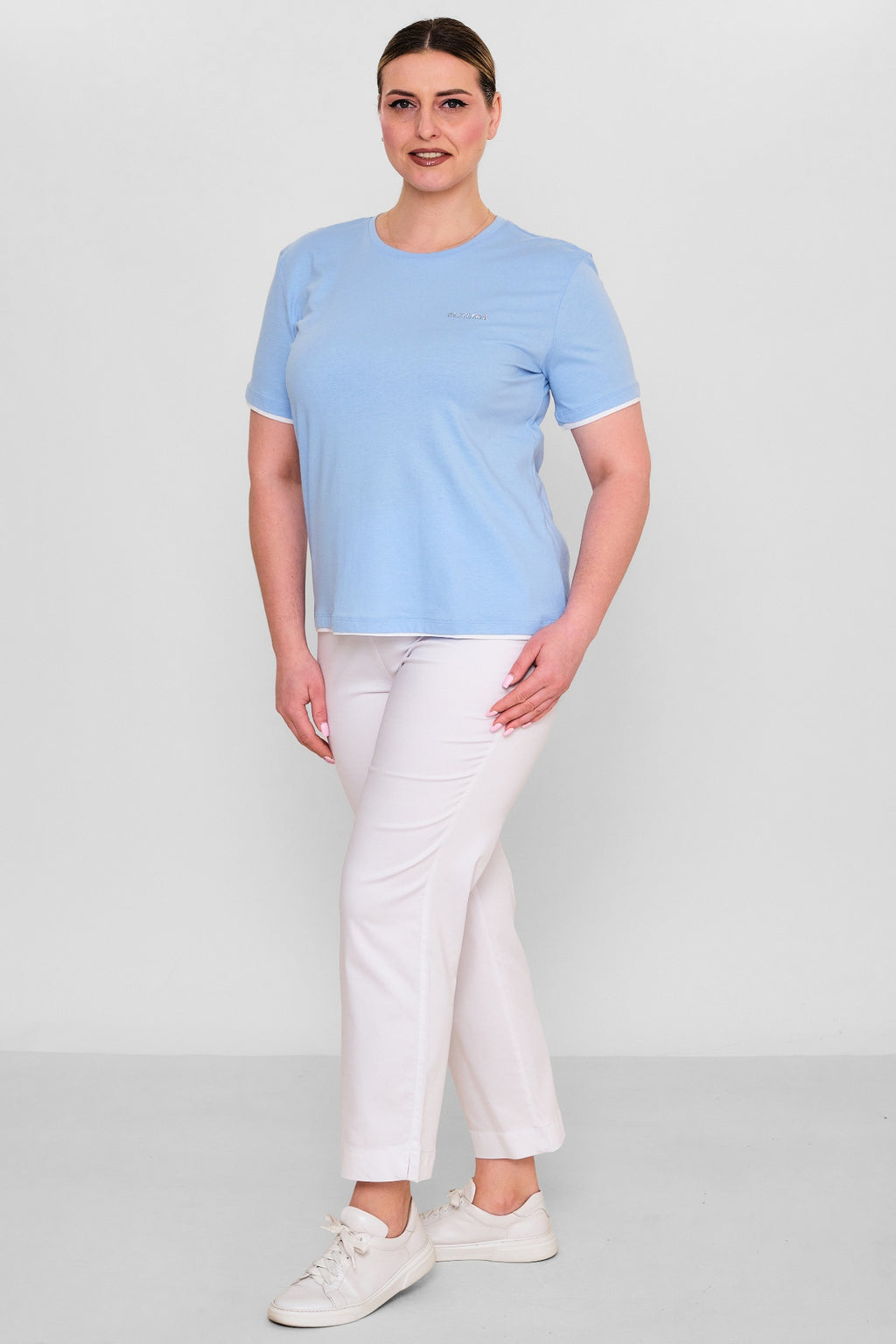 Elitline - Plus Size Blouse (ELT26Y3-39-4003) - 8690200148750