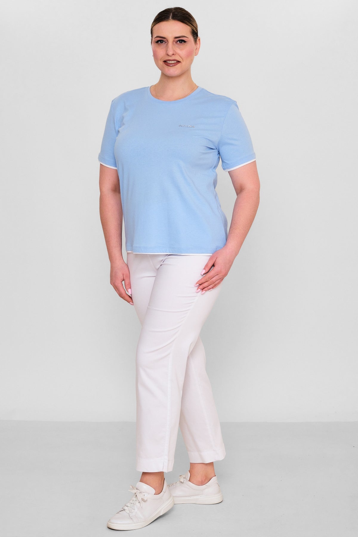 Elitline - Plus Size Blouse (ELT26Y3-39-4003) - 8690200148750