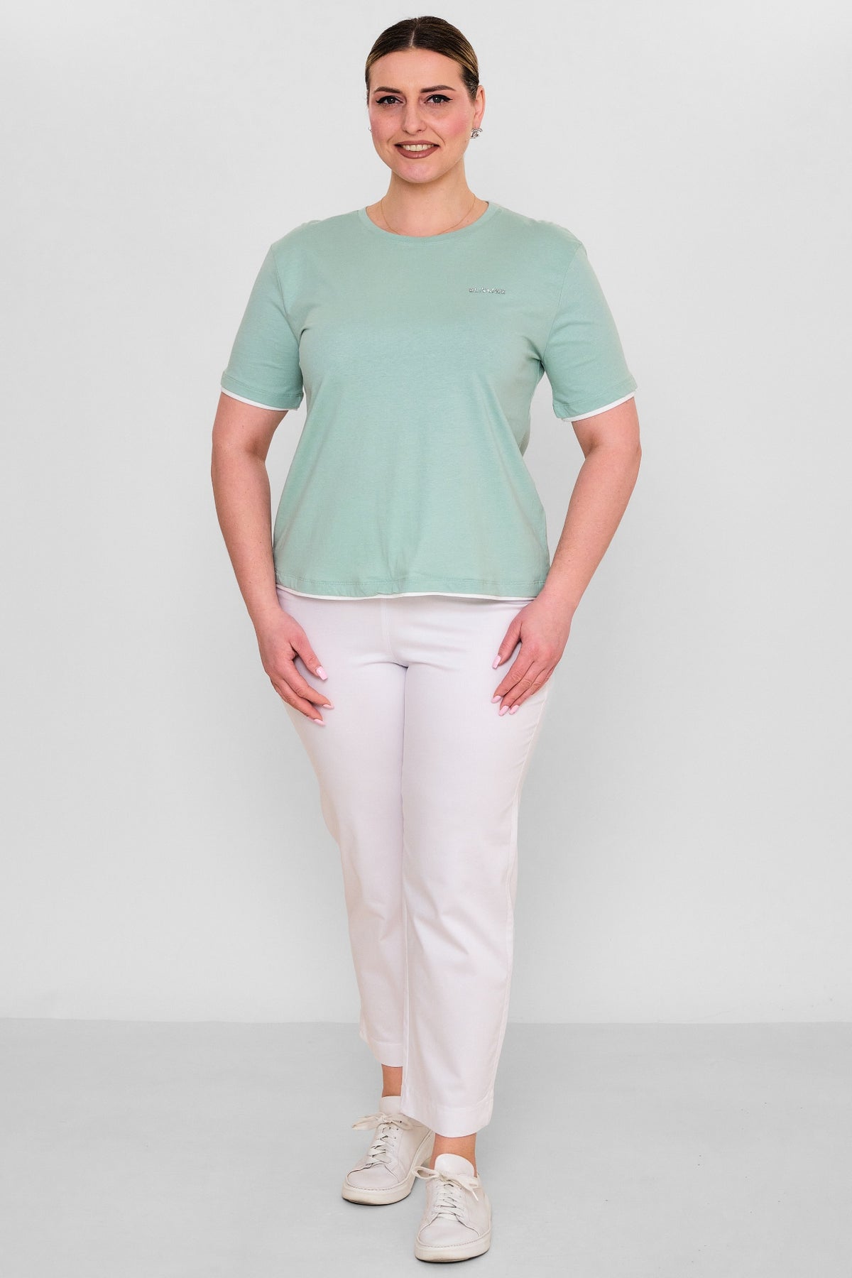 Elitline - Plus Size Blouse (ELT26Y3-39-4003) - 8690200148767