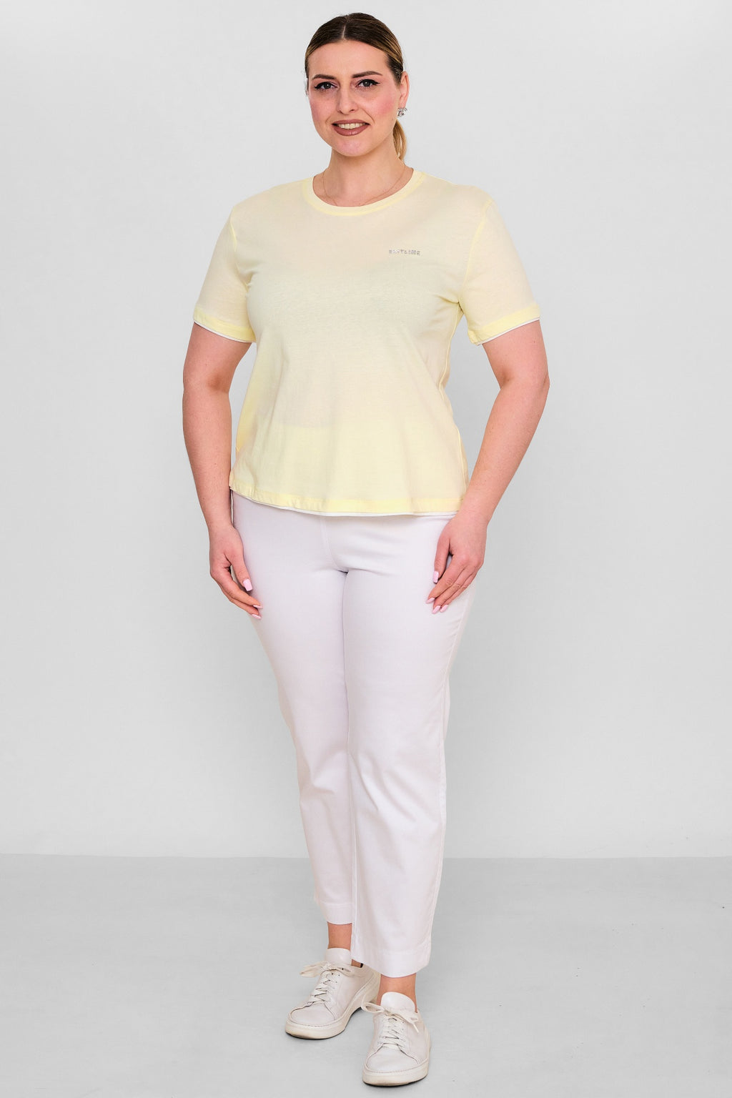 Elitline - Plus Size Blouse (ELT26Y3-39-4003) - 8690200148774